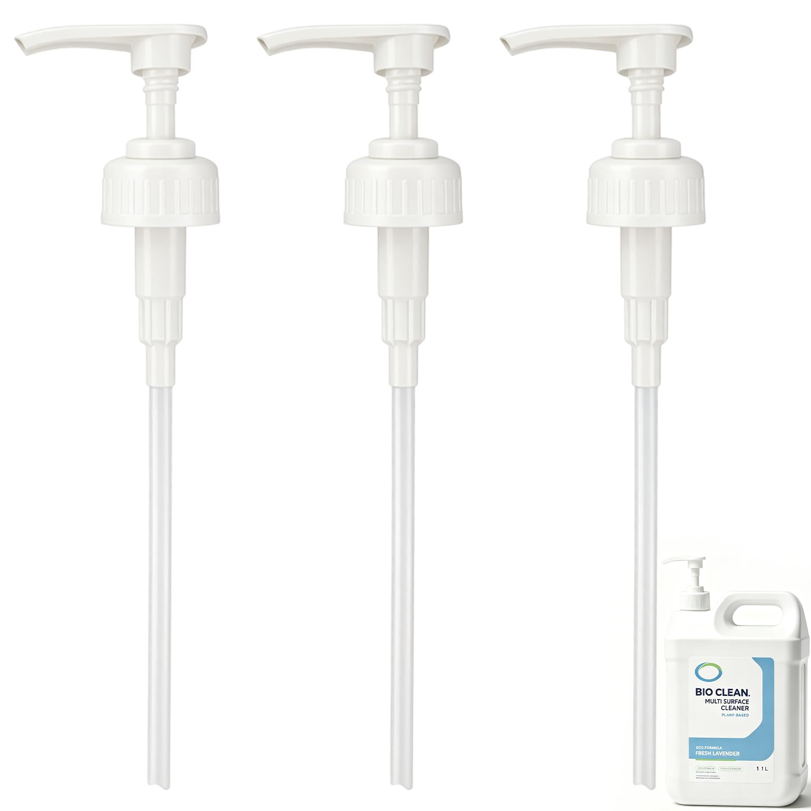 3 Pack 5L Bottle Pump Dispenser, 4ml Dose Dispenser Pump