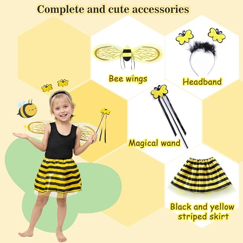 Disfraz de abeja para niñas pequeñas miniatura 2