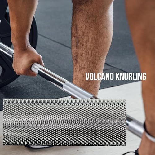 Rep Fitness Barbells- Choose between the Teton Training Barbell (15 or 20KG), Delta Mixed-Use Bar (20KG), Badlands Powerlifting Barbell (20KG) - Image 4