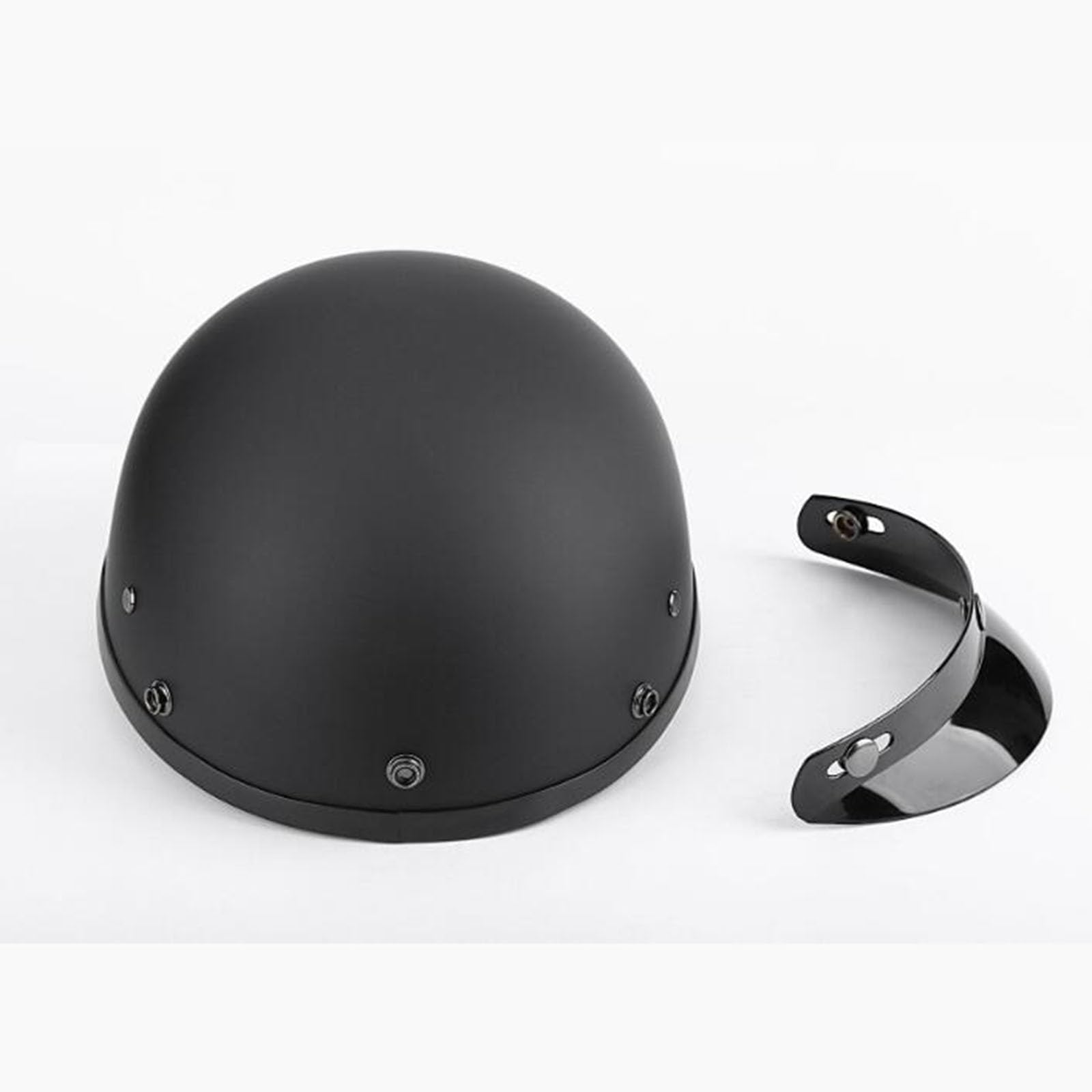 Casco Mezzo Viso Omologato DOT/ECE Moto Casco Jet Moto Cruiser Scooter Uomo Donna Mezzo Casco Moto Casco Mezzo per Moto Casco Moto Aperto retrò