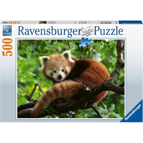 Ravensburger Puzzle 17381 Süßer roter Panda - 500 Teile Puzzle für Erwachsene und Kinder ab 12 Jahren