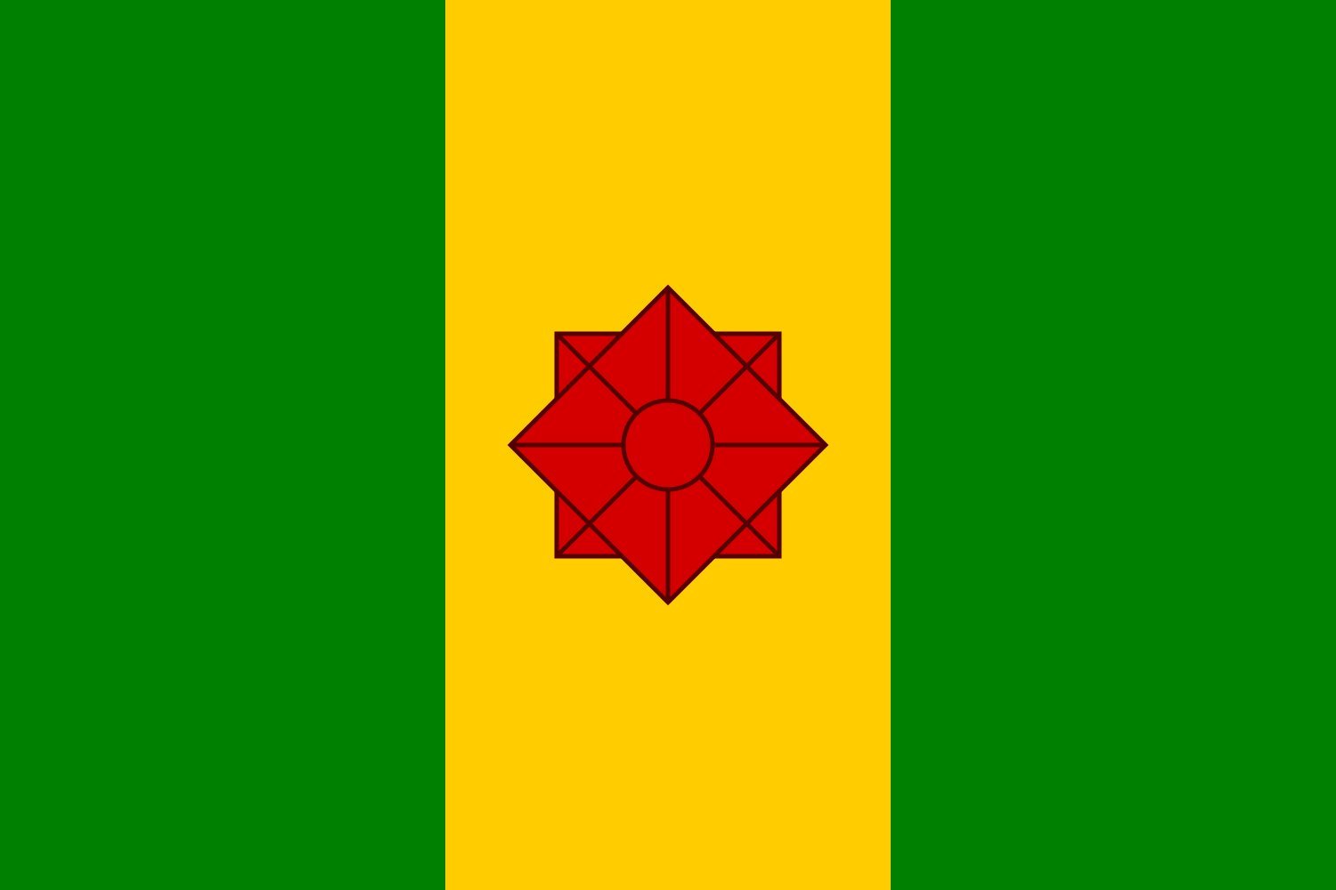 Drapeau Large Měrunice pavillon officiel municipalité Mě grand format