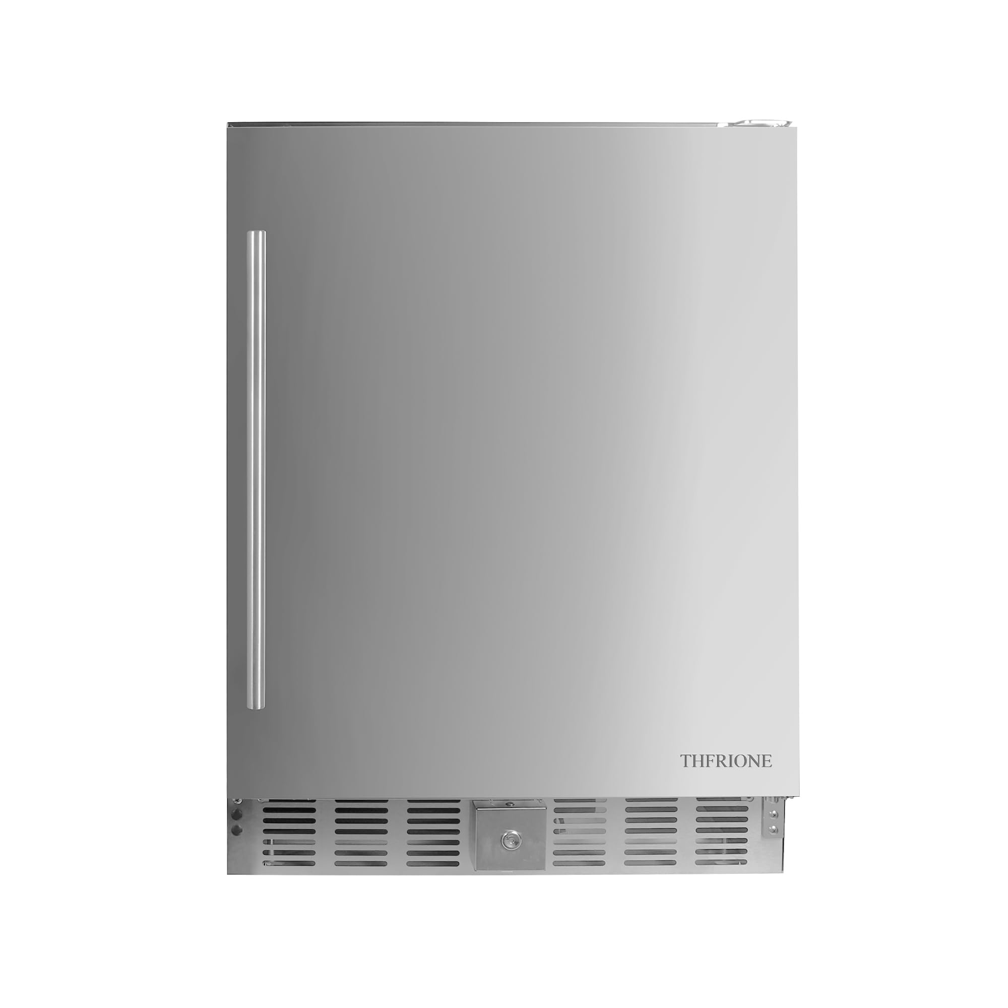 THFRIONE BC-145B Compact Fridge Stainless Steel