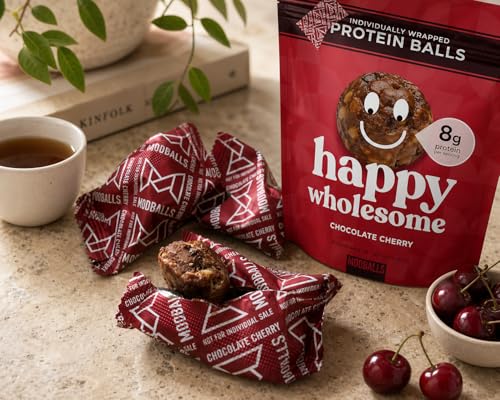 Happy Wholesome Protein Balls, Chocolate Cherry, 20 Count - image 8