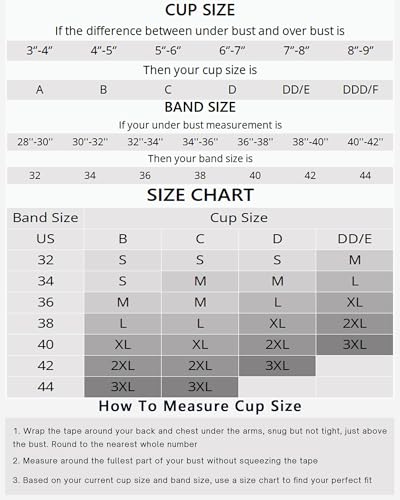 Image of Vinfact Womens V Lace Wireless Seamless Bras No Underwire Comfort Push Up Bra Supportive Full Coverage Bralettes T Shirt Bra