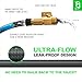 Easy to Use Garden Hose 100 FT, Lightweight and Leak-Proof Heavy-Duty Flexible Water Hose 100FT with Reinforced TPE Core, 3/4