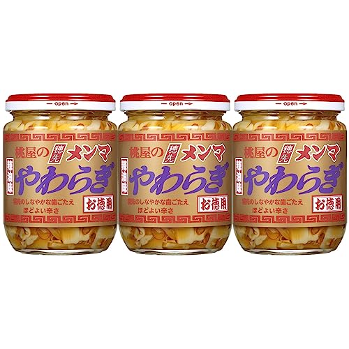 桃屋 穂先メンマやわらぎ 210g×3