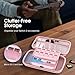 FINTIE Carrying Case for Nintendo Switch 2 (2025) - [Shockproof] Hard Shell Protective Cover Portable Travel Bag with Game Card Slots & Inner Pocket for Accessories, Fantasy Ombre