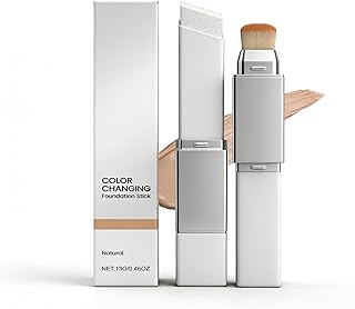 Barra de base de maquillaje que cambia de col...