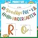 Preshcool Graduation Banner, Last Day of Preschool Banner, Pre-k Graduation Party Decorations, Pre-strung Preschool Graduate Decor