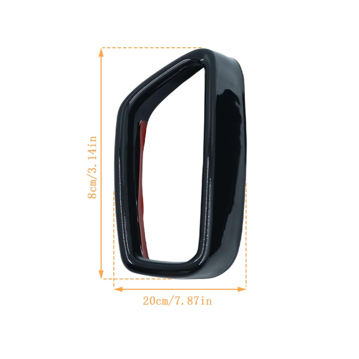 Lot de 2 embouts d'échappement noir brillant pour Série 5 G30 G38 2018-2021, en acier inoxydable, boulonnés