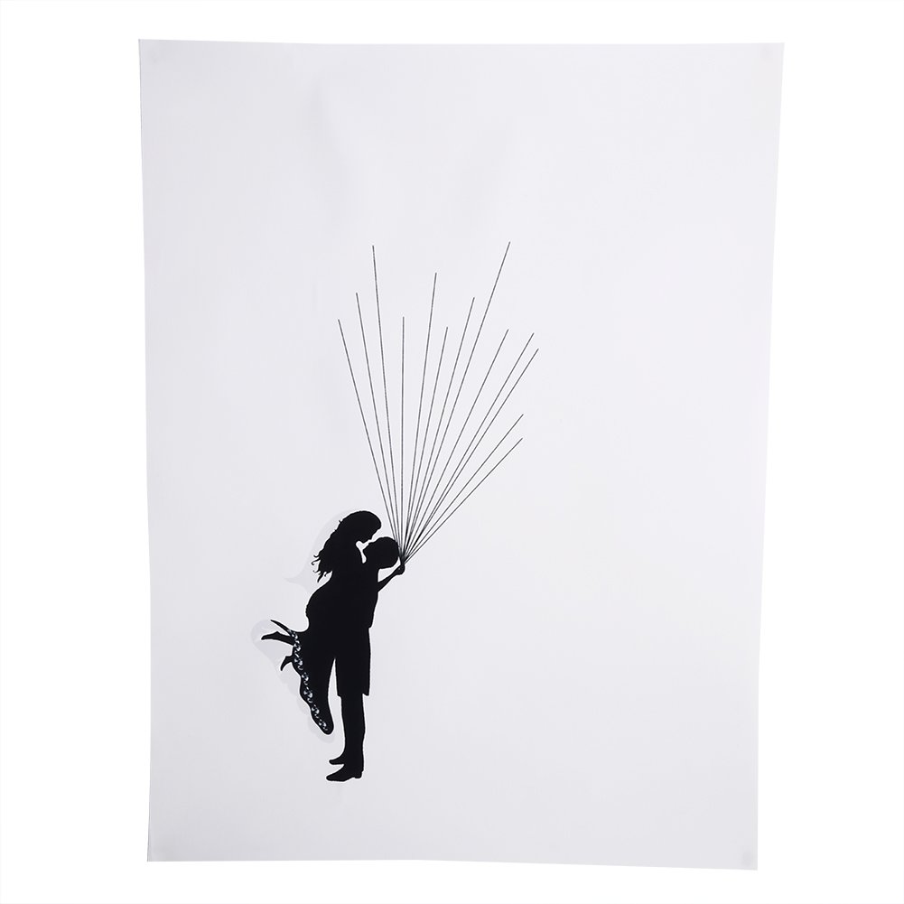 Livre D'Or Toile Empreintes Digitales Arbre Signature Mariage Avec Tampon 6 Couleurs - Bricolage
