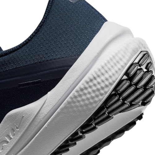 Nike Winflo 10 Men's Road Running Shoes (DV4022-400,College Navy/Metallic Silver) Size 10