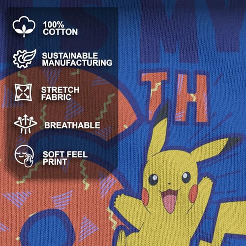 Boy's Pokemon It’s My 6th Birthday Pikachu T-Shirt4