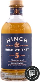 Hinch Distillery 5 Year Old Double Wood Irish Whiskey, 70 cl