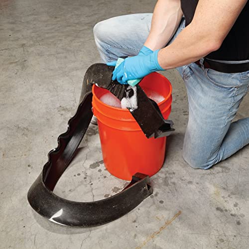 Image of PIG Spill Barrier Dike - 5'L x 3.5 inchW x 3 inchH Sections - 2 Pack - Black - PLR267-BK
