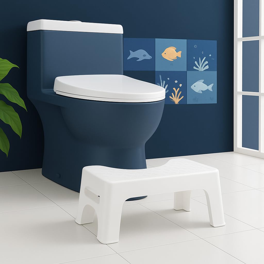 Repose Pied Physiologique pour Toilettes - Pliable