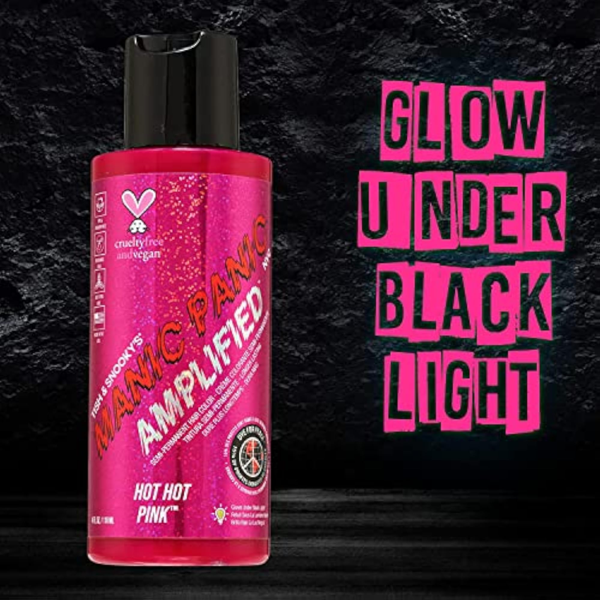 Amplified Hair Colour, Hot Hot Pink
