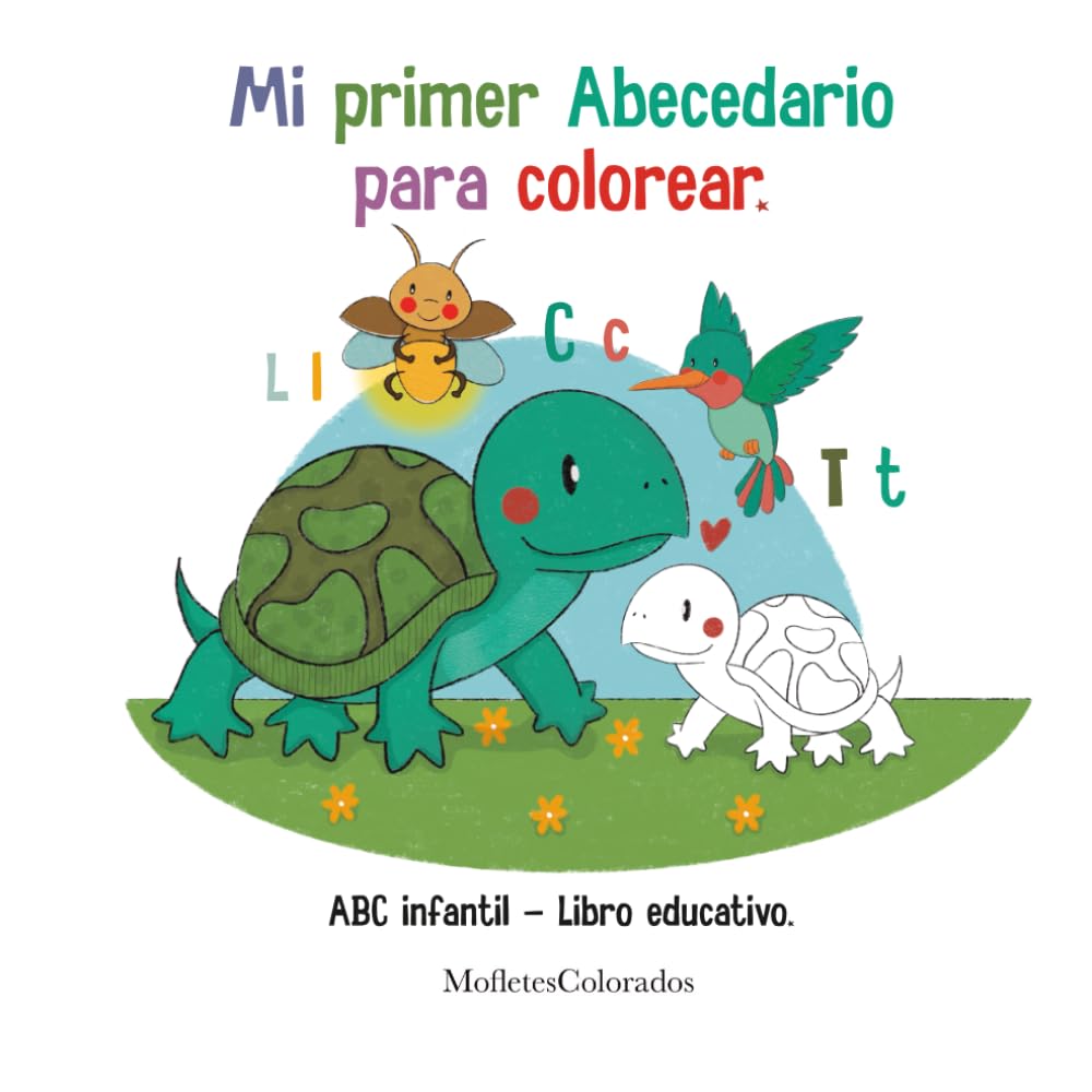 Mi primer Abecedario para colorear: ABC infantil - Libro educativo para preescolar (Libros para colorear - Coloring books)