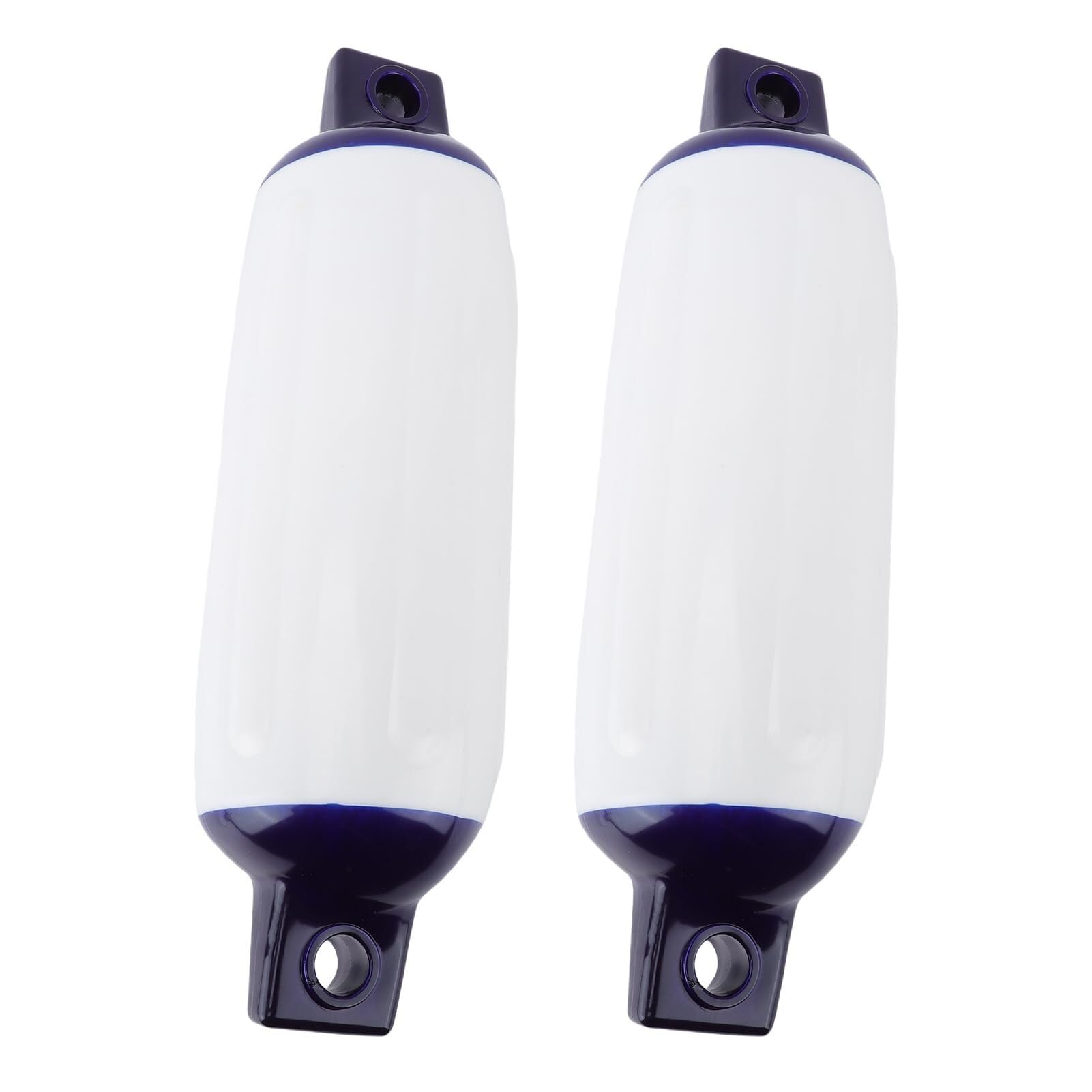 2x Parabordi gonfiabili con cime, parabordi da banchina in PVC per yacht e