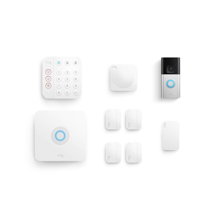 Amazon.com: Ring Alarm 8-Piece Kit with Ring Battery