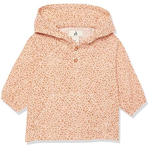 Amazon Essentials Unisex Babies' Organic Cotton Gauze Hoodie Cover