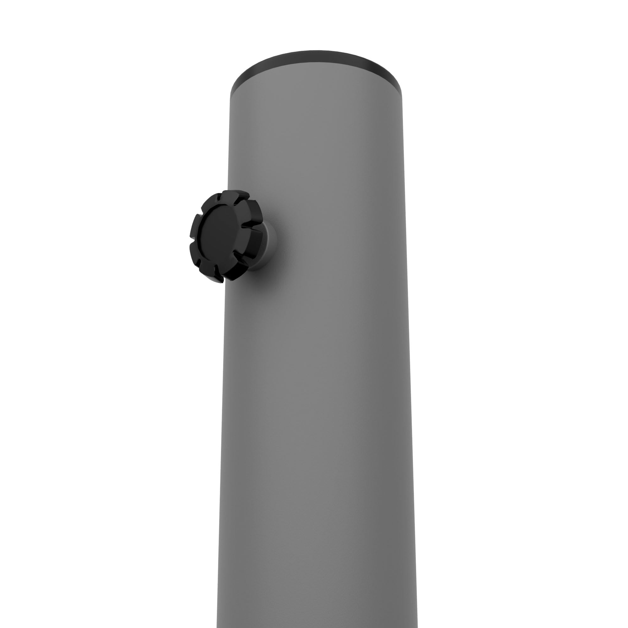 FRANKYSTAR Radika Base pour parasol de jardin rond Ø51 cm Support de 25 kg pour parasols en béton gris