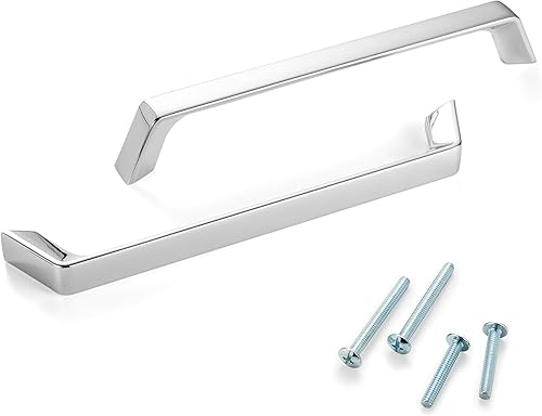 Miniatura 9 de ZP2210 - Tirador de armario de cocina con arco dorado cepillado de 5 pulgadas, paquete de 10 unidades, herrajes sólidos para cajón, aparador, baño,