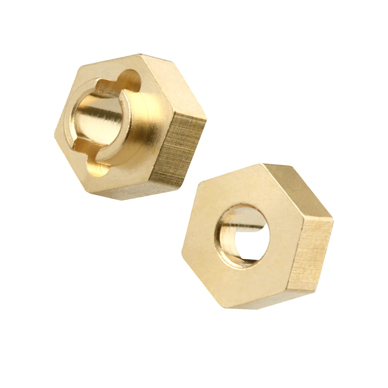 Zerone moyeux de roue hexagonaux étendus en laiton de 7 mm Adaptateur