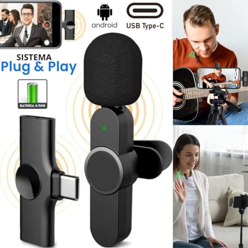 Kit Gravação Ring Light Luz Com Tripé Microfone Sem Fio Bastão Lente Acessórios Filmagem