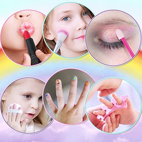 Heyzeibo Kids Makeup Kit For Girls, Washable Make Up Set For Toddler Kid Children Princess Christmas Birthday Gifts Toys For 3 4 5 6 7 8 9 10 11 12 Year Old #TOP3