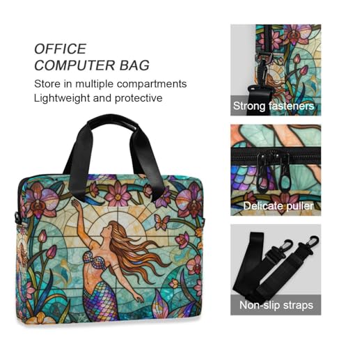Laptop Carrying Case with Zipper Portable Crossbody miniatura 6