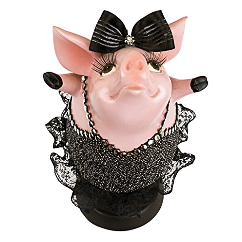 Design Toscano Hog Heaven Twinkle Toe Pig Statue #TOP5