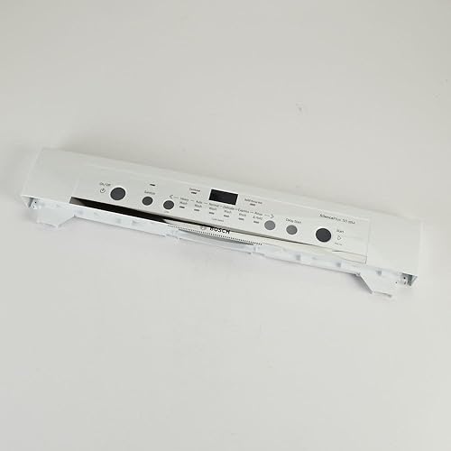 Bosch 00686739 Panel de control del lavavajillas Pieza del fabricante de equipos originales (OEM) Blanco
