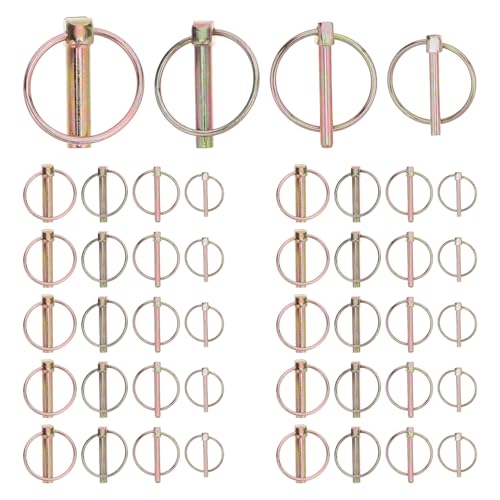 Kit goupilles de sécurité Mobestech M6 M8 anneau anti-décrochage pour attelage