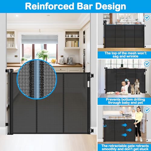 Reinforced-42-Inch-Extra-Tall-Retractable-Dog-Gate-with-Reinforced-Strips-Retractable-Baby-Gates-Extra-Tall-Dog-Gate-Outdoor-Retractable-Gate-Extra-Tall-Pet-Gate-Tall-Retractable-Gates-for-Dogs-Indoor