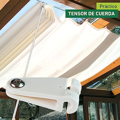 Gancho para fijar el toldo de cuerda Windhager 30 piezas para sujeción exterior 3