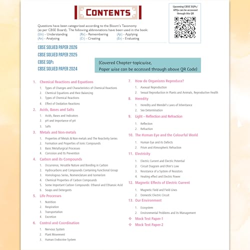 Image of PW CBSE Question & Concept Bank Class 10 Science 2027 Chapterwise & Topicwise | NCERT Exemplar Concept Maps PYQs Mock Test 50% Competency Based ... By Rakshak Sir, Samridhi Mam, Sunil Vijay Sir