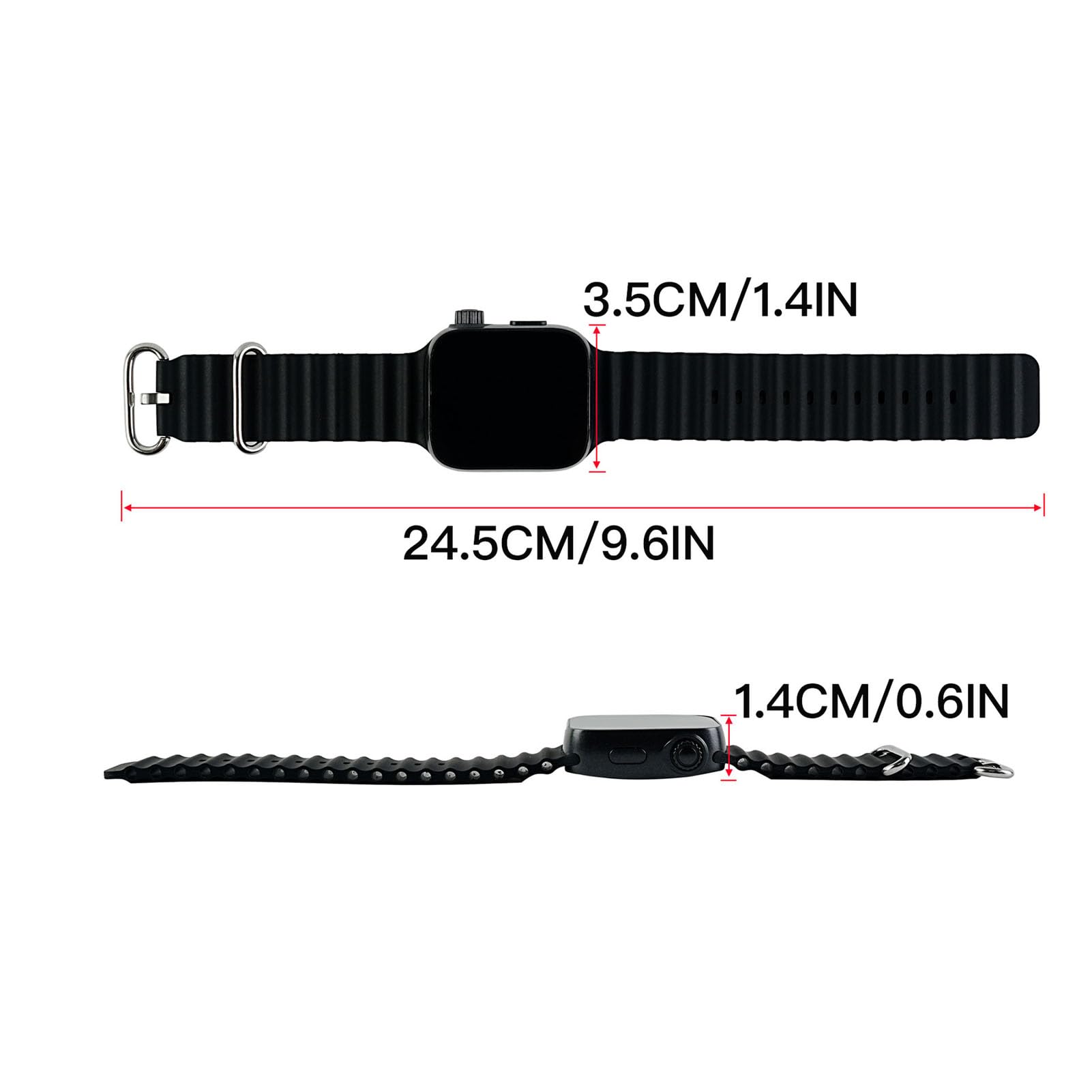 Bewinner Orologio Metronomo Vibrante, Metronomo Elettronico Indossabile Regolabile 40-240 BPM con modalità Sportiva Display LCD Metronomo da Polso Ricaricabile per Musicisti Fitness
