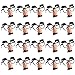PPXMEEUDC 20 PCS Disguise Glasses with Funny Nose Funny Glasses with Eyebrows and Mustache Perfect Party Favors for Costume Halloween and Birthday Parties
