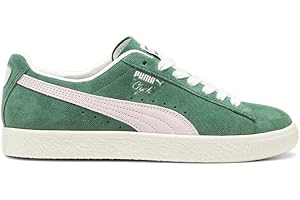 PUMA Men's Clyde Og Lace-Up Sneakers: The Classic Court Style, Reimagined in Green
