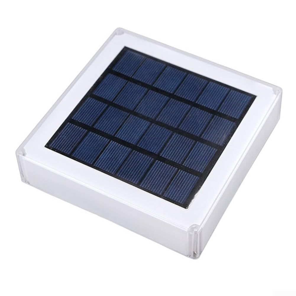 Solar LED Pfostenleuchten Outdoor Garten IP68 Wasserdicht Quadratische Landschaft Pfosten Kappe Lampe für Garten Terrasse Zaun Deck Holzpfosten