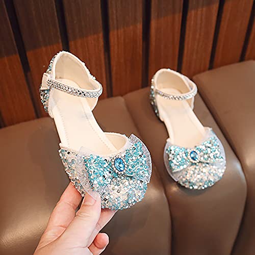 Sandal Size 13 Girls Sandals Rhinestones Sequins Closed Toe Crystal Shoes Shoes Bow Wedding Customized Slides2