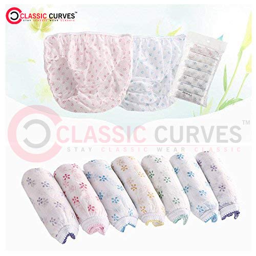 Classic Curves Women's Disposable Panties Ideal For Travelling Spa Body Massage Surgeries