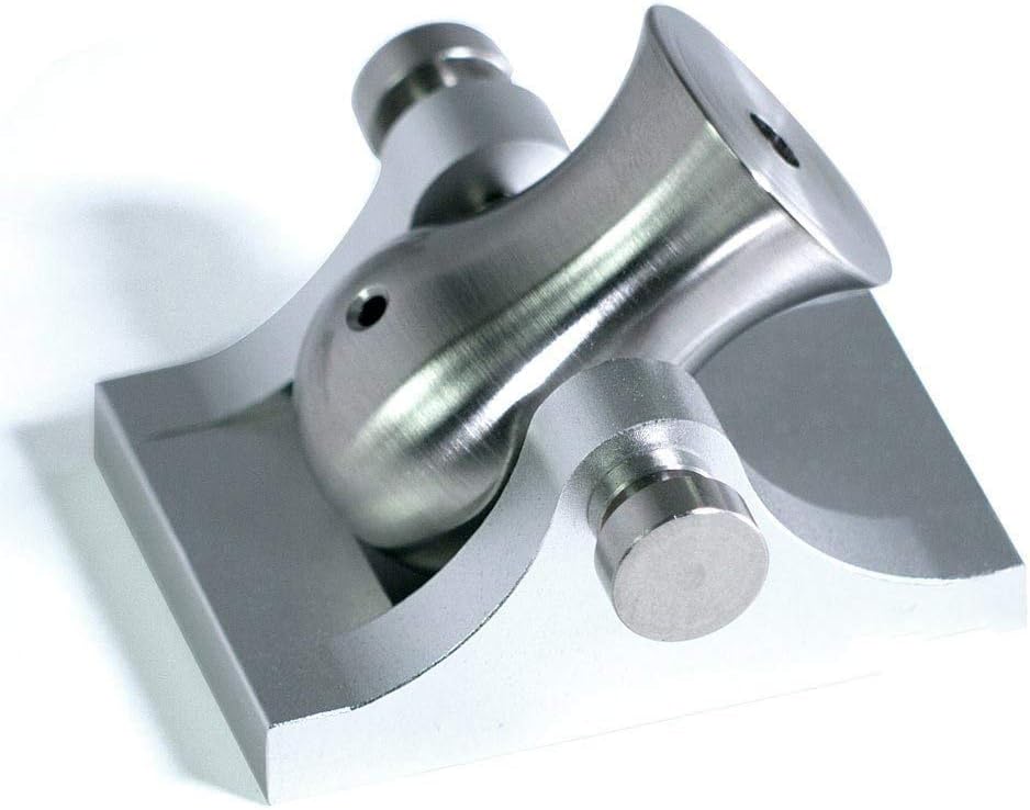 Mini Desktop Cannon Pocket Artillery - Silver w/ Stainless Hardware