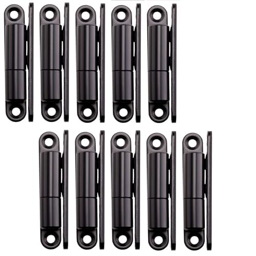 SOTECH 10 pièces paumelles de porte paumelles à visser 15 x 83 mm paumelles de rénovation pour...