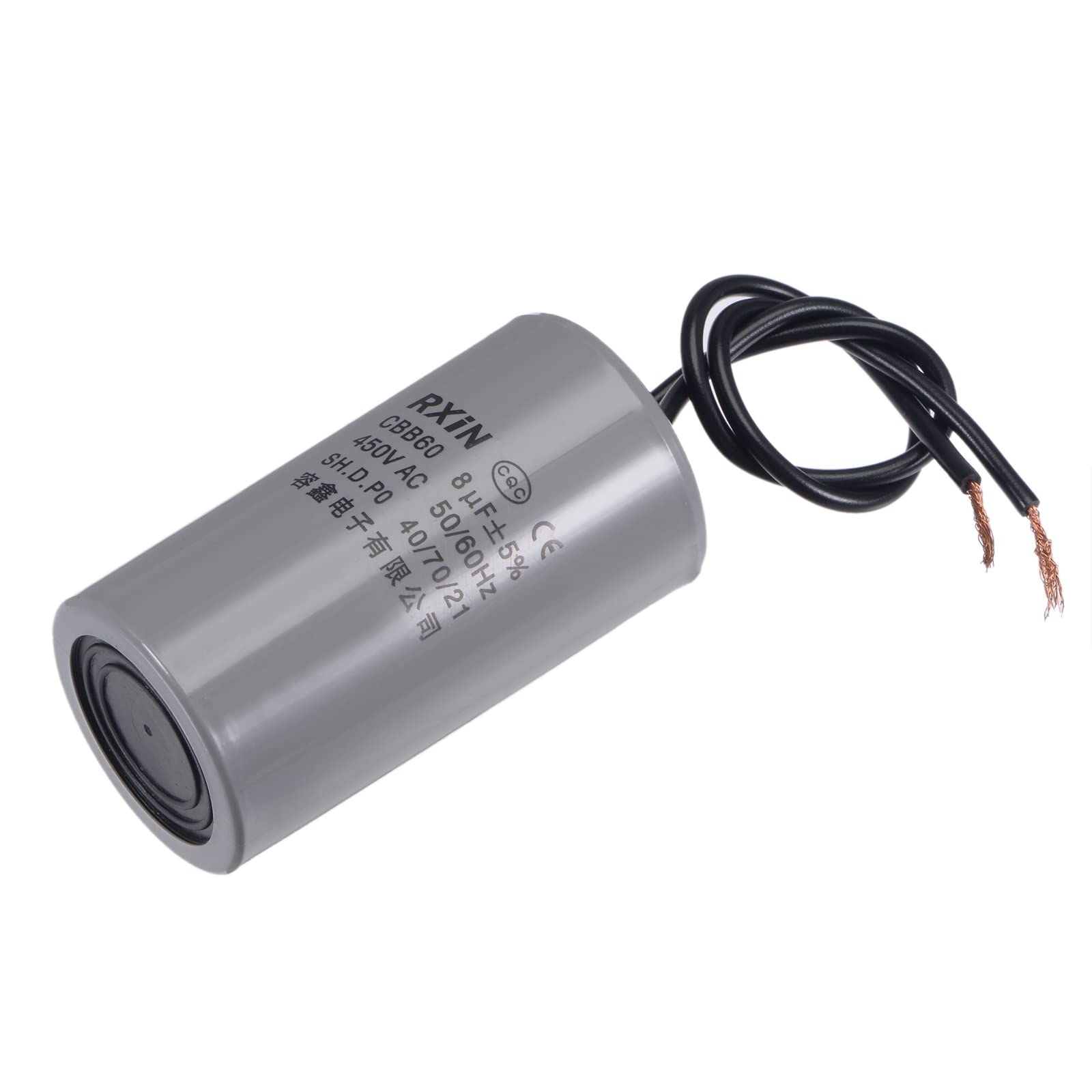 QUARKZMAN 45uF 450V AC 2 Fils 50/60Hz CBB60 Condensateur X 1