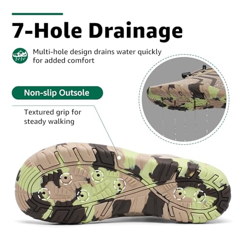 Image of SAGUARO Water Shoes for Women - Barefoot Quick-Dry Aqua Sock, Lightweight, Breathable for Swimming, Beach and Outdoor Activities Size 5.5-10.5