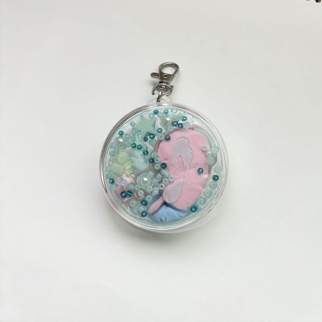 ファンシーアラモード＊Mermaid Popuri＊マーメイドポプリキーホルダー Amazon.co.jp: ハンドメイド マーメイド 海 夏 樹脂粘土 人魚姫