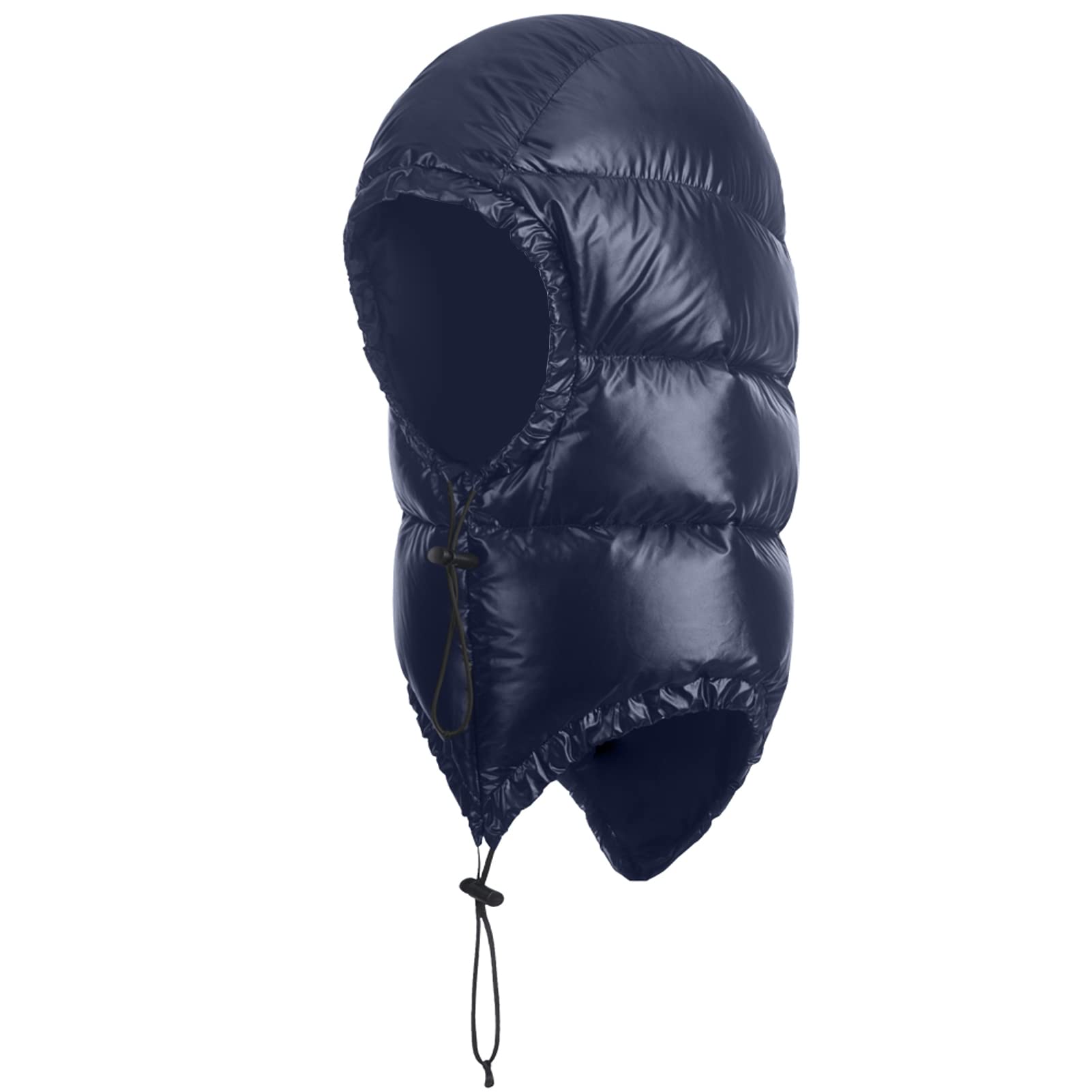 Winter Warm Daunenkappe Ultraleichter winddichter Schlafsack Outdoor Camping Wasserdichter Daunenhut mit Kompressionsaufbewahrungstasche